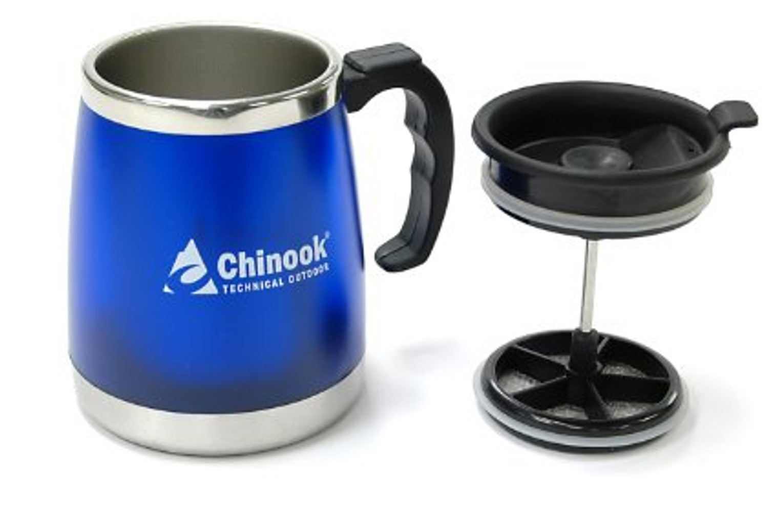 Chinook Café Coffee Press Mug