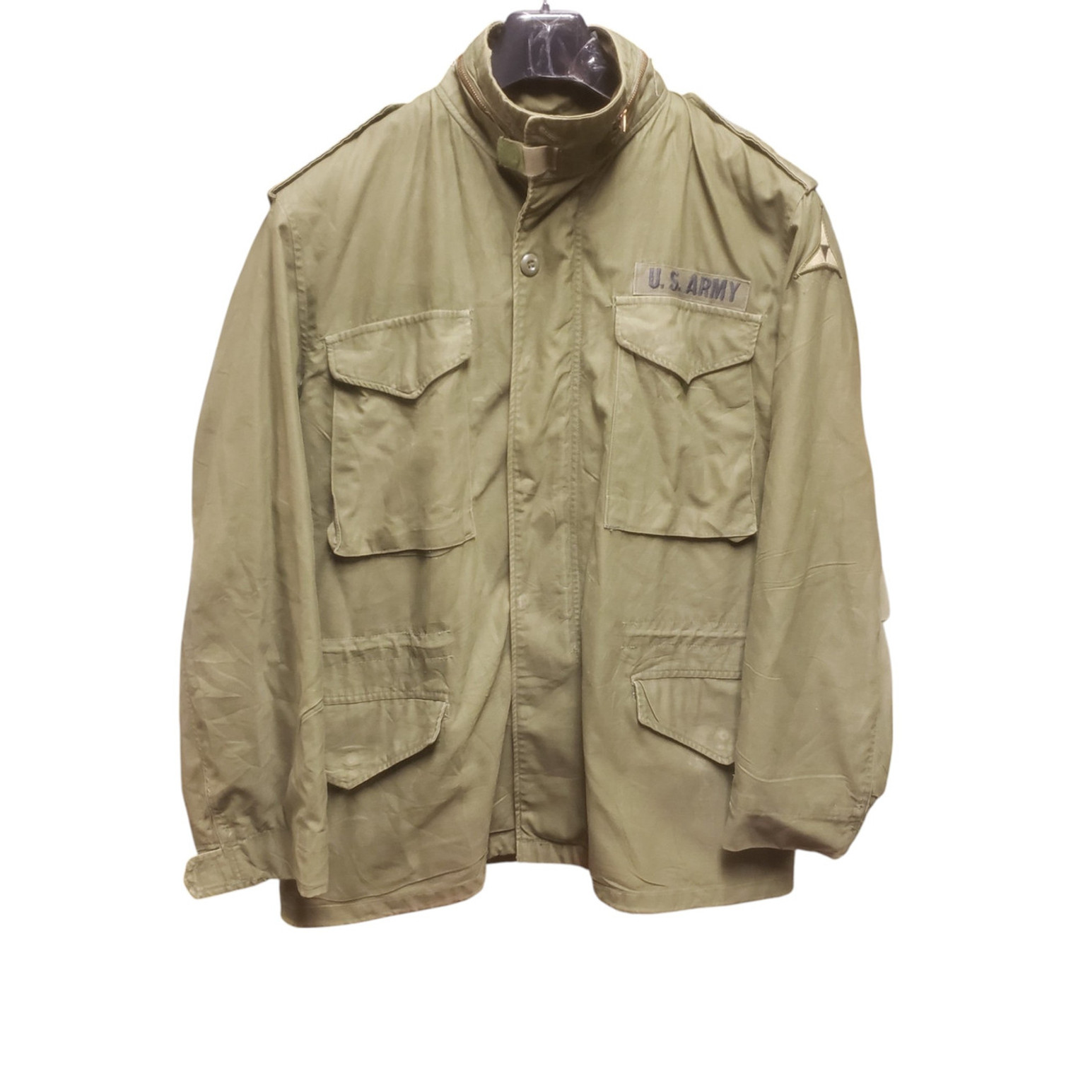 U.S. Armed Forces Alpha Industry M-65 OG-107 Jacket - Medium Regular - Dated 1975