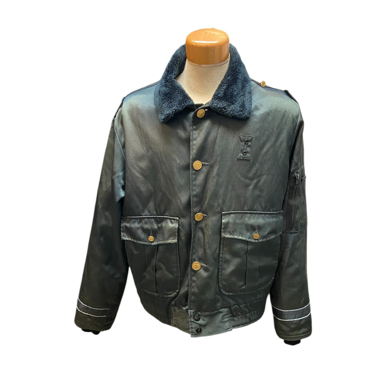 Vintage Riverside Made Pinkerton Private Security Firm Employee Uniform Jacket