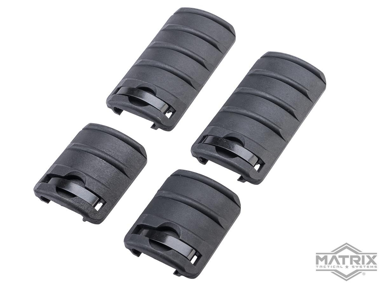 Matrix Polymer Ribbed Rail Cover Panel for Picatinny Rails (Model: 2.75" and 1.875")