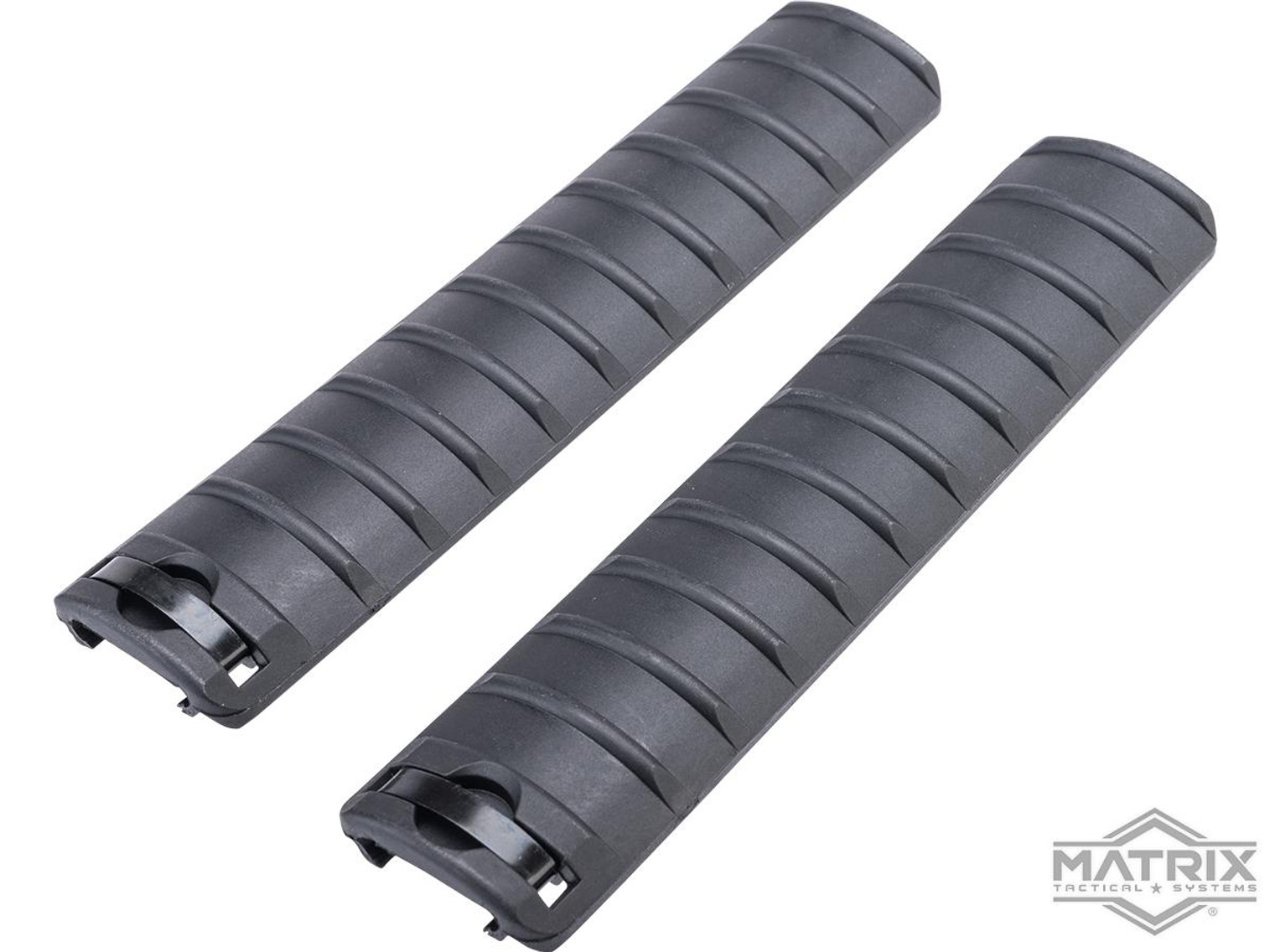 Matrix Polymer Ribbed Rail Cover Panel for Picatinny Rails (Model: 6.25")
