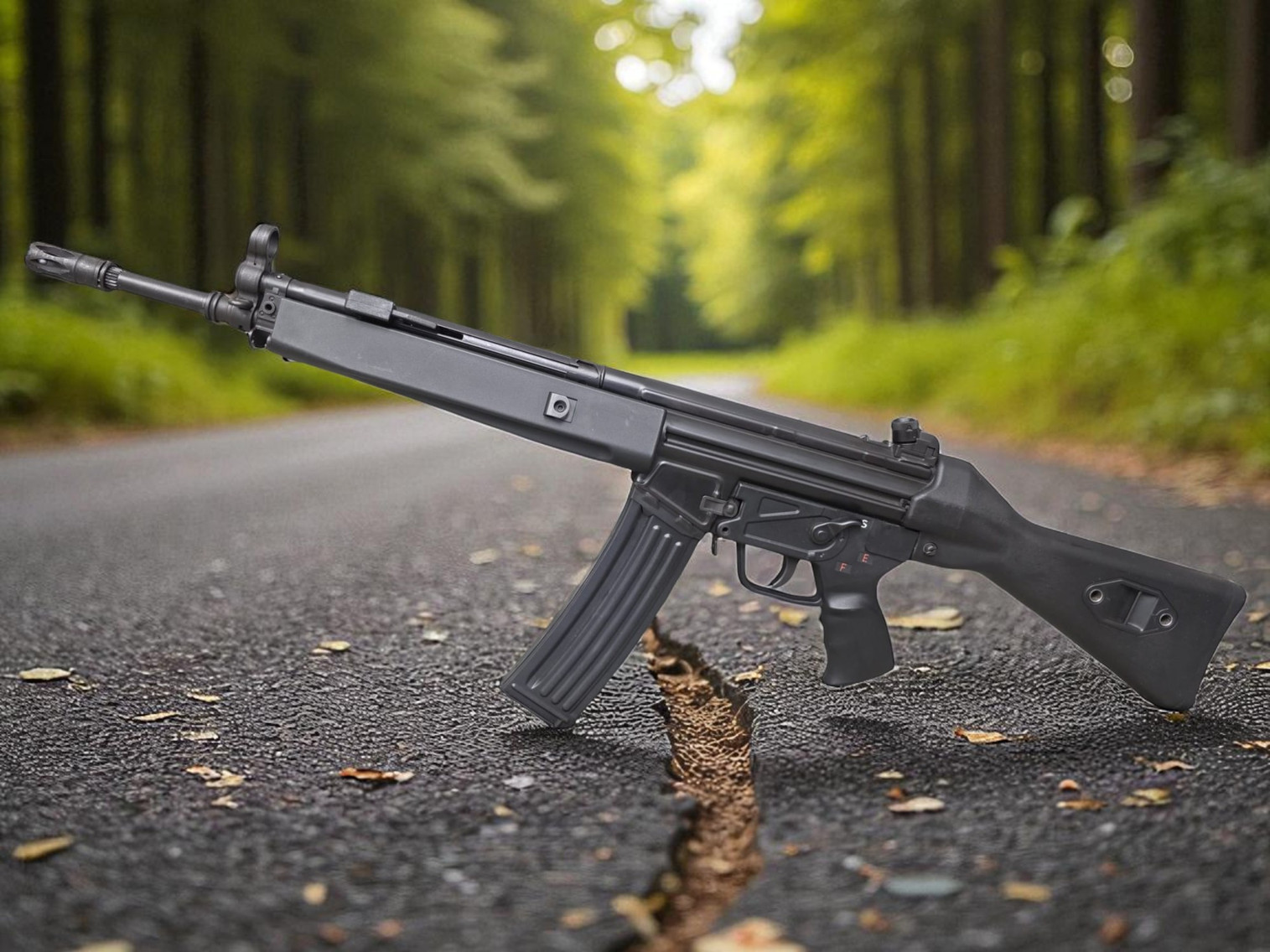 LCT LK-33A2 Full Metal Airsoft AEG - Package - USEDⓈ