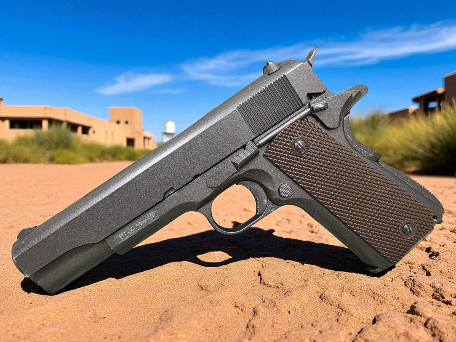KWC M1911 4.5mm CO2 Gas Blowback Air Gun Pistol - USEDⓈ