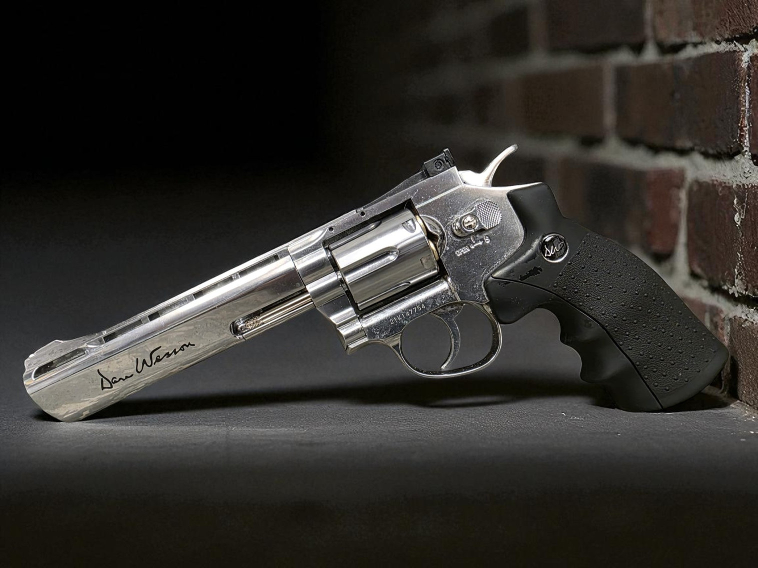 ASG Licensed Dan Wesson CO2  Airsoft 6mm Magnum Revolver - USEDⓈ