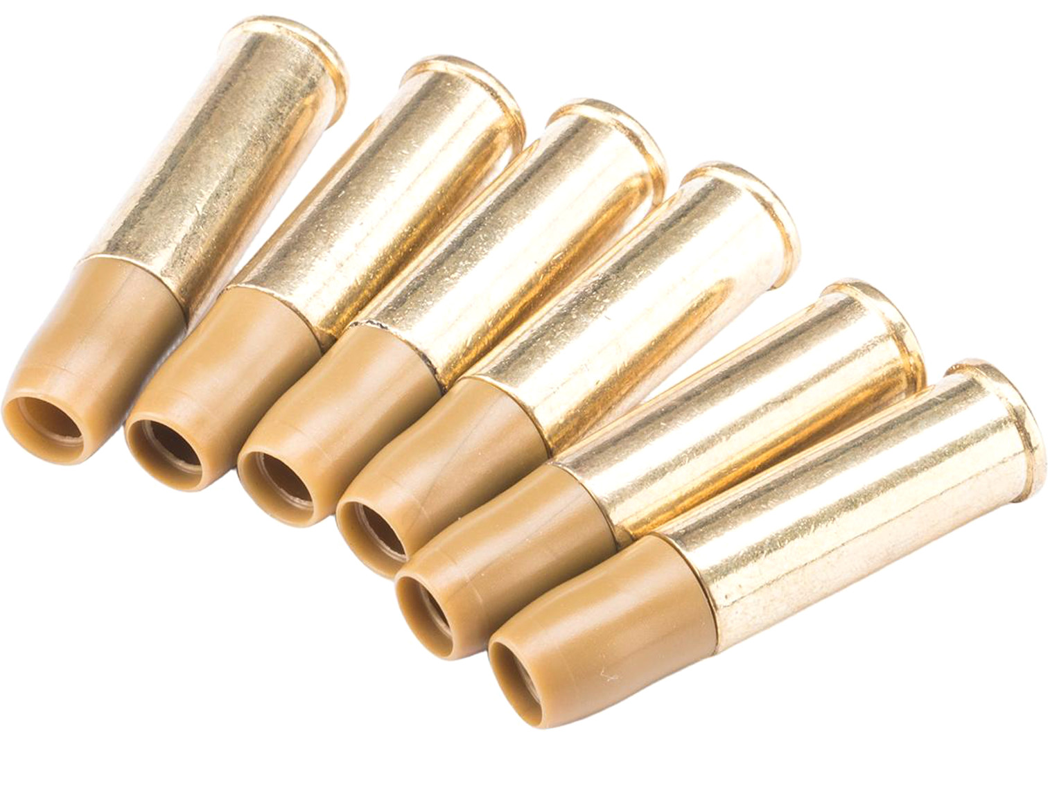 Hwasan Spare Brass Shells for Hwasan Airsoft CO2 Revolvers