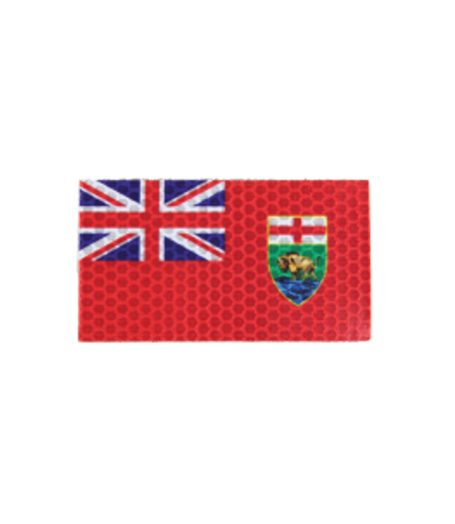 Manitoba Flag - HiViz - Morale Patch