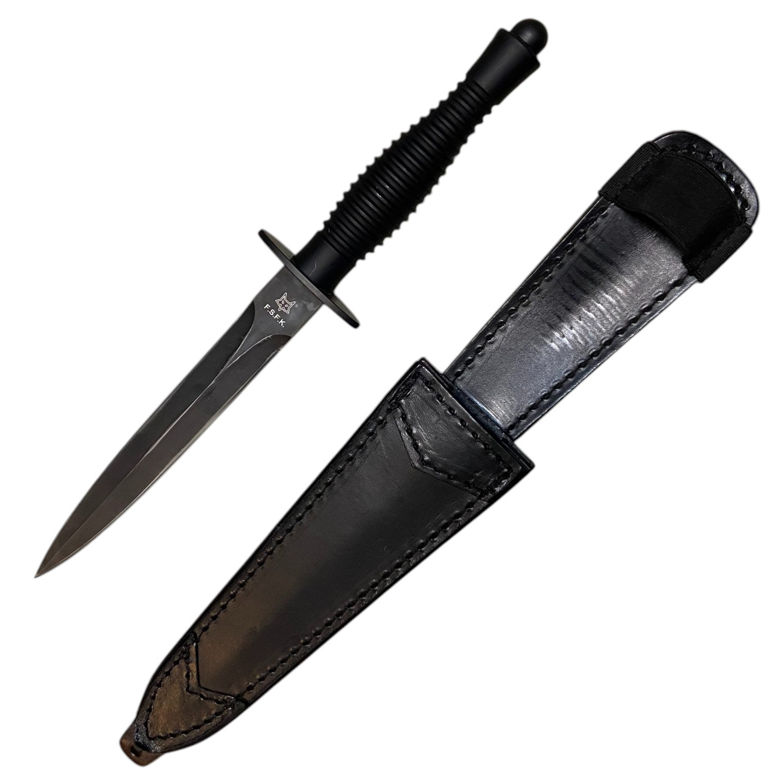 Fox Hill Knives Design Fairbairn Sykes Fighting  Knife N690Co W/ Sheath