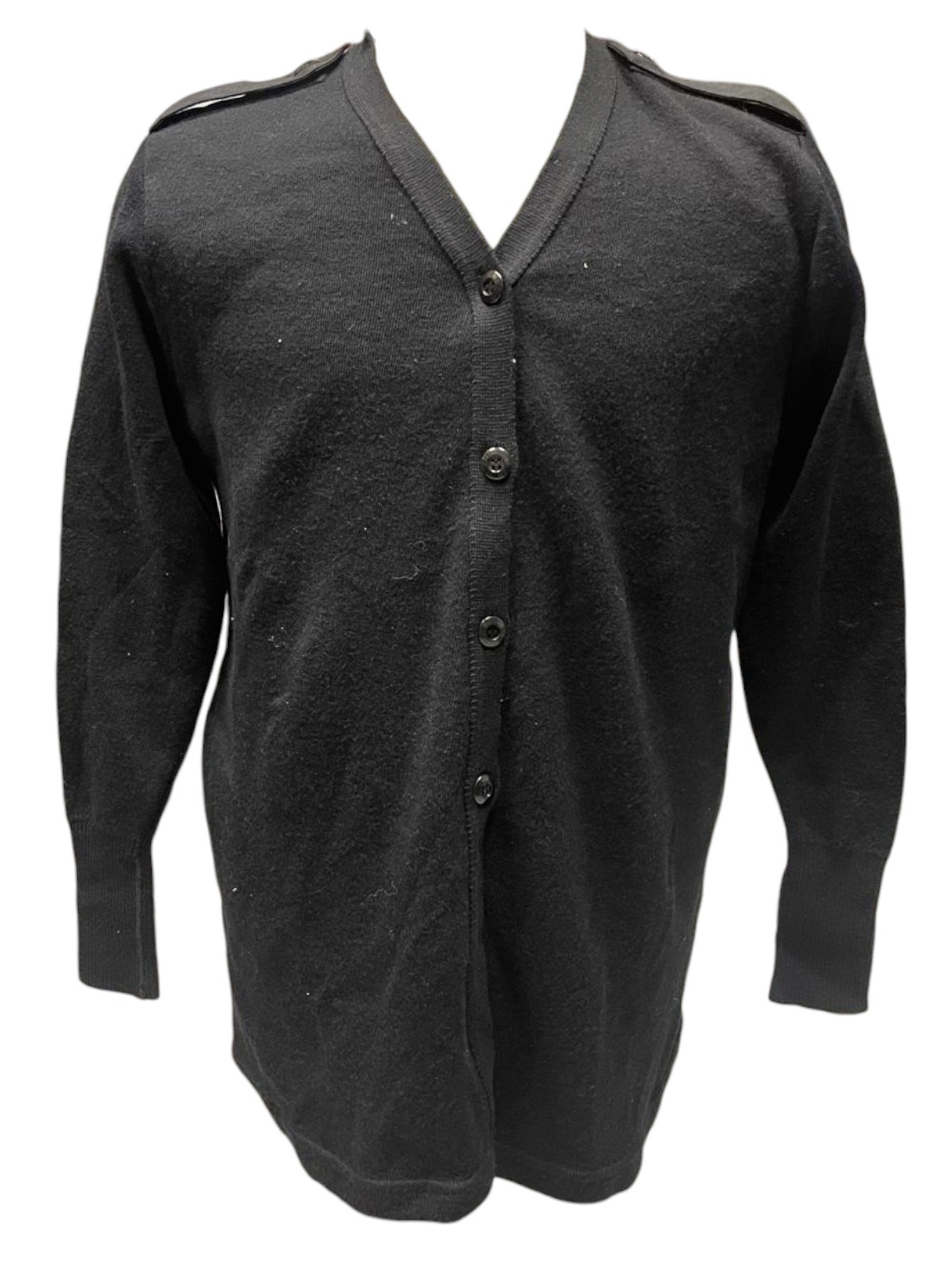 Canadian Armed Forces Wool Cardigan - Black