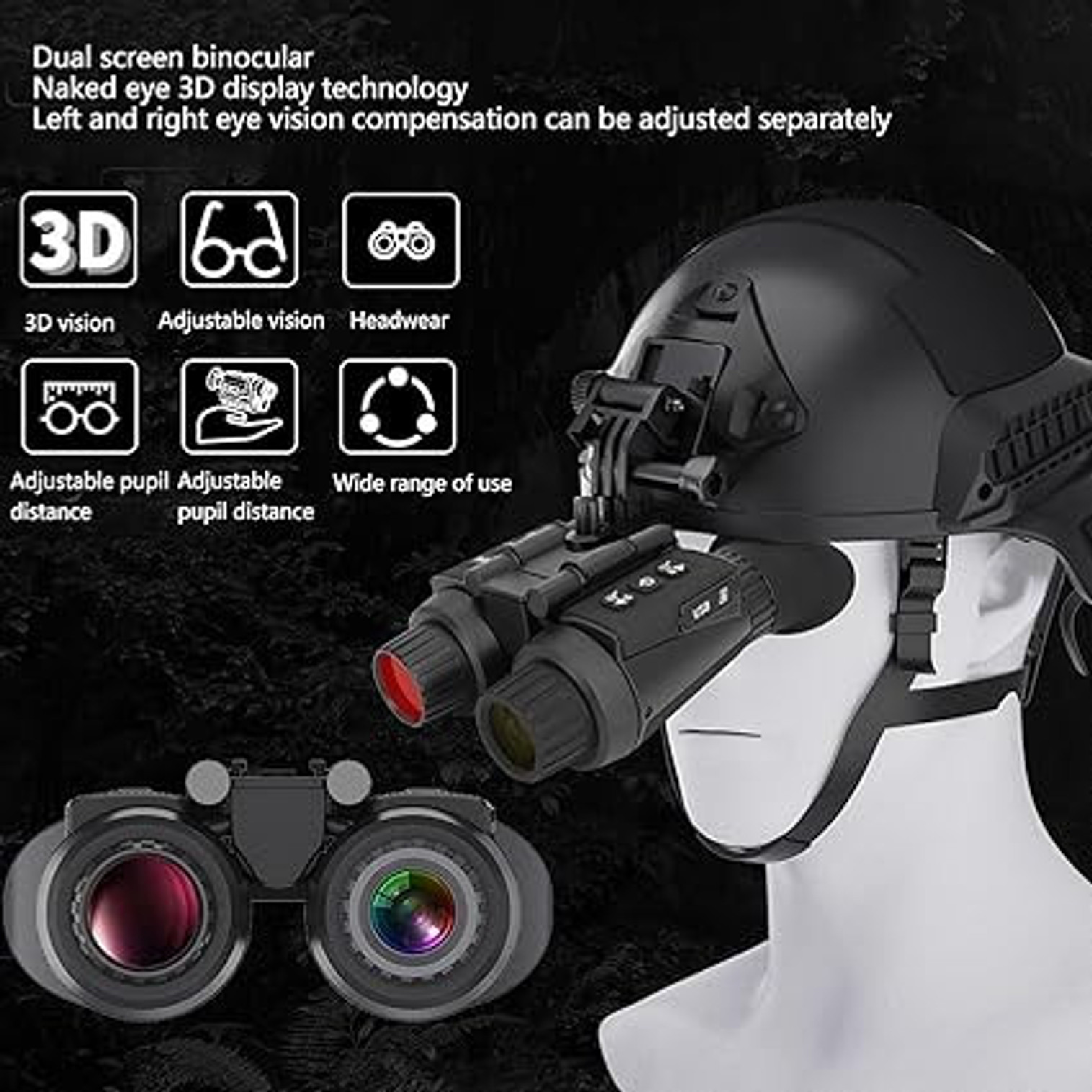 NV8300 3D 4K Night Vision Goggles