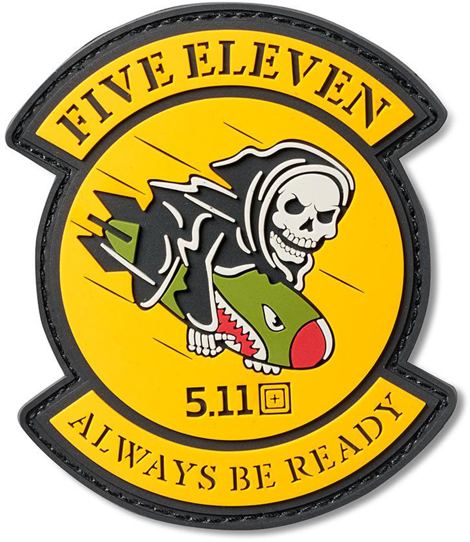 5.11 Tactical "Grim Bomber" PVC Morale Patch