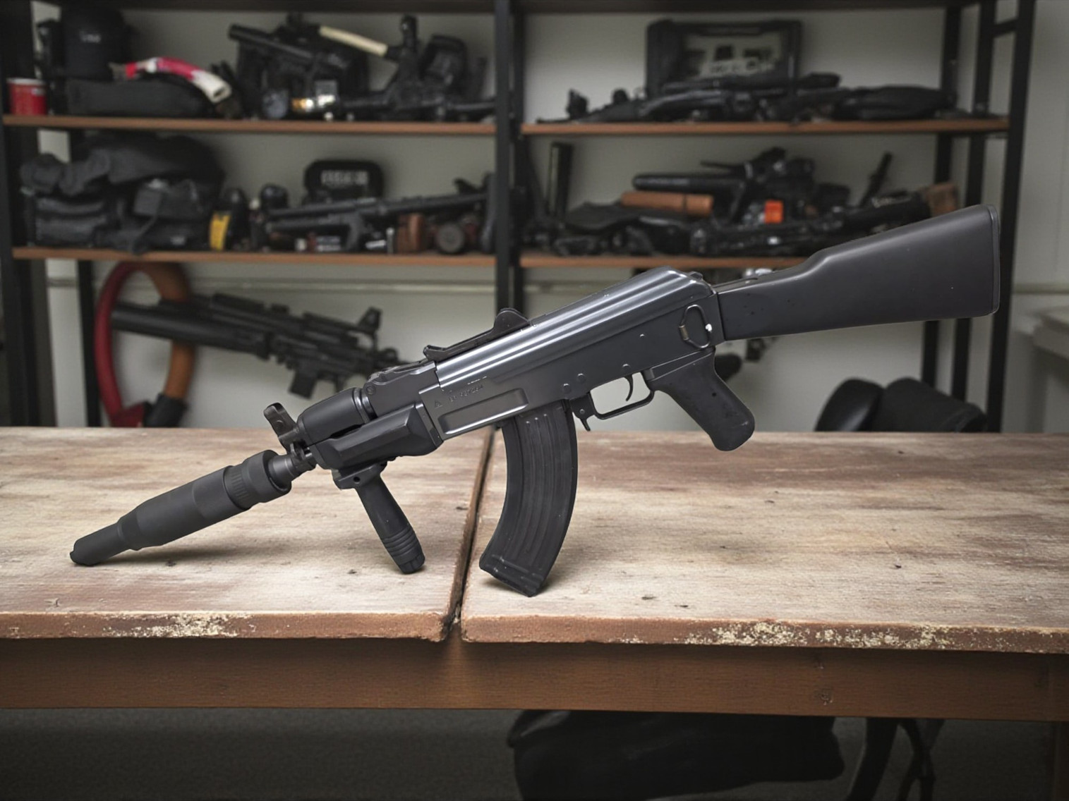 CYMA Sport AK Beta Spetsnaz Airsoft AEG Rifle - Package - USEDⓈ