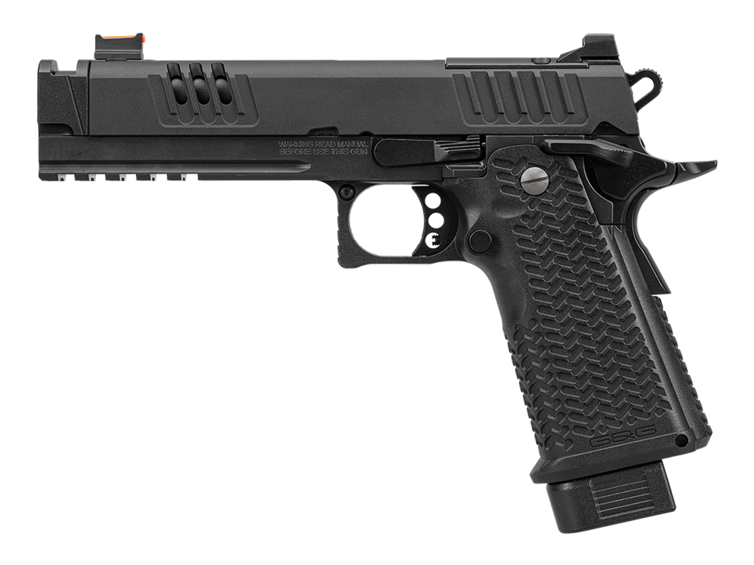 G&G Hicapa Style STP45 PRO 8.7” Gas Blowback Airsoft Pistol