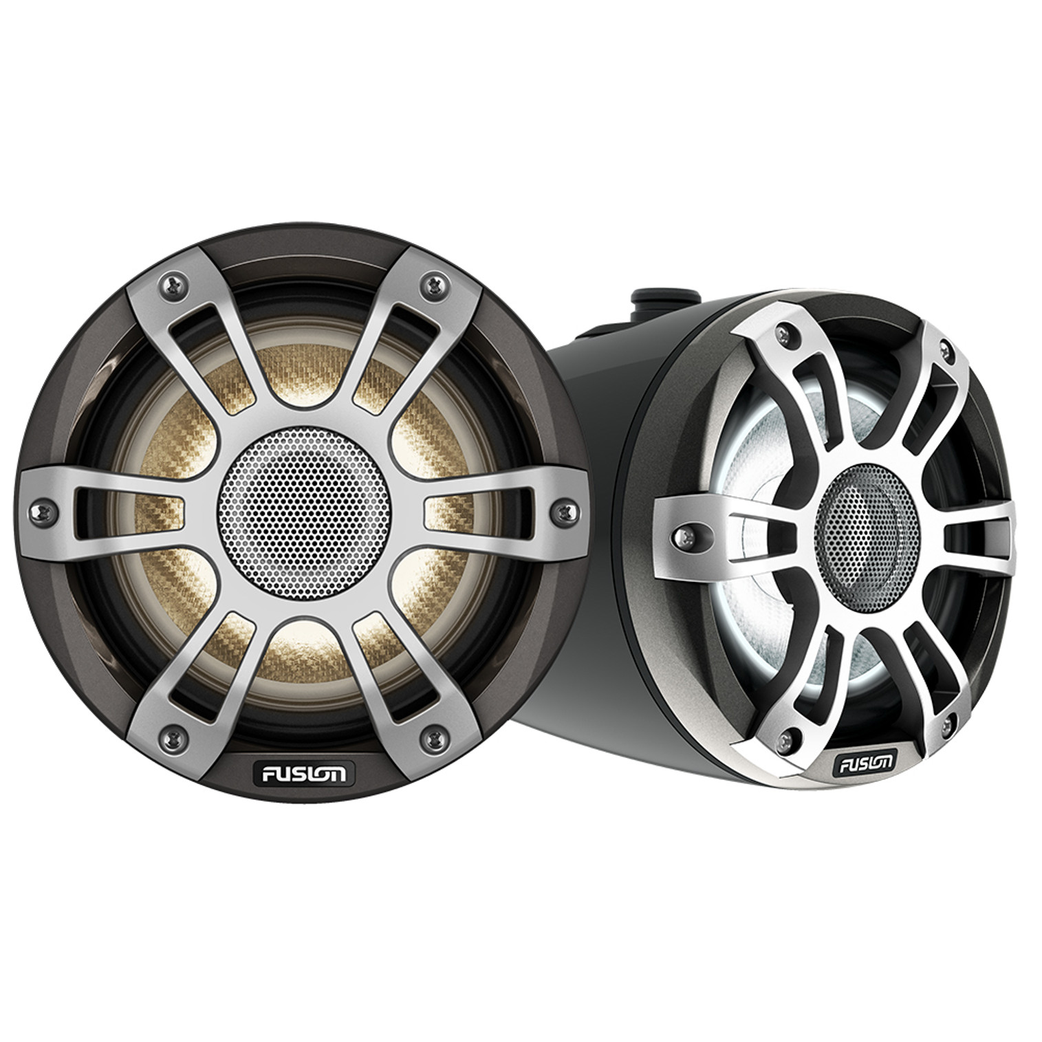 Fusion Signature Series 3i 6.5" Wake Tower CRGBW Speakers - Black