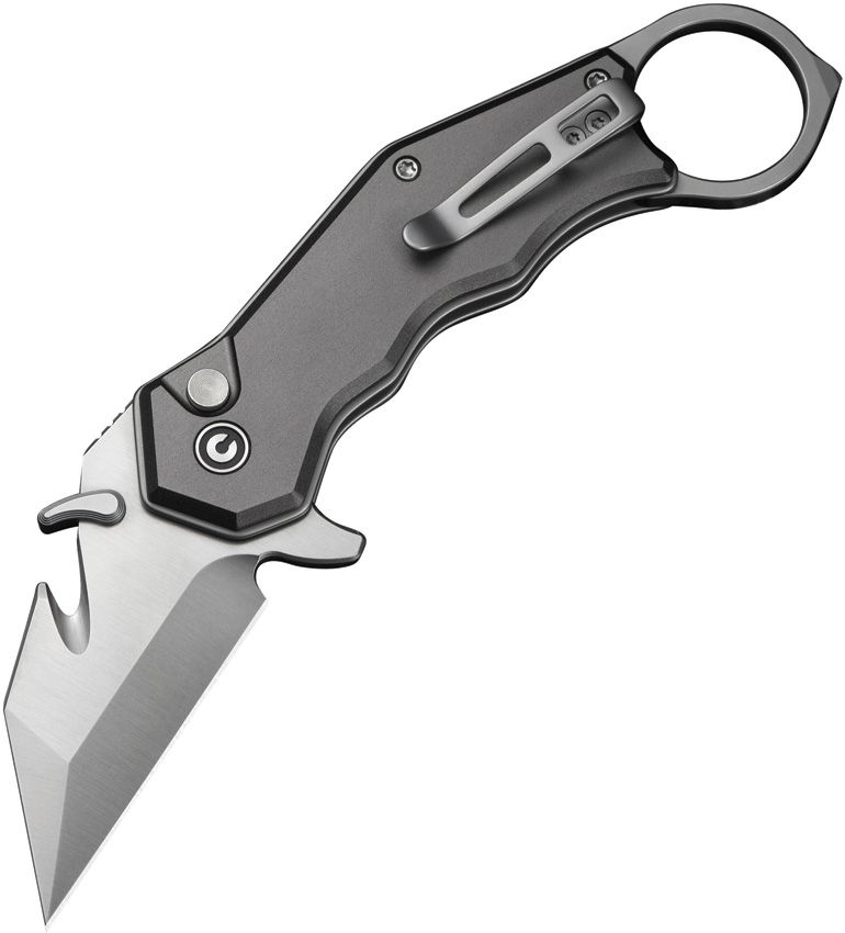 CIVIVI Amaroq Button Lock Gray