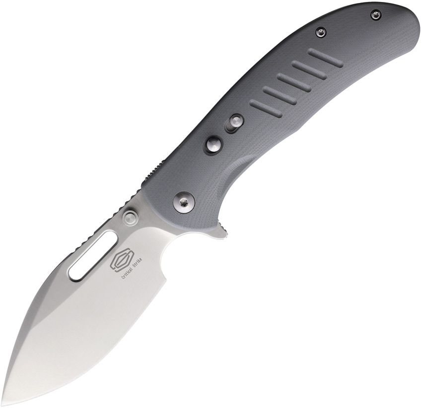 CRITICAL STRIKE Zulu Button Lock Gray