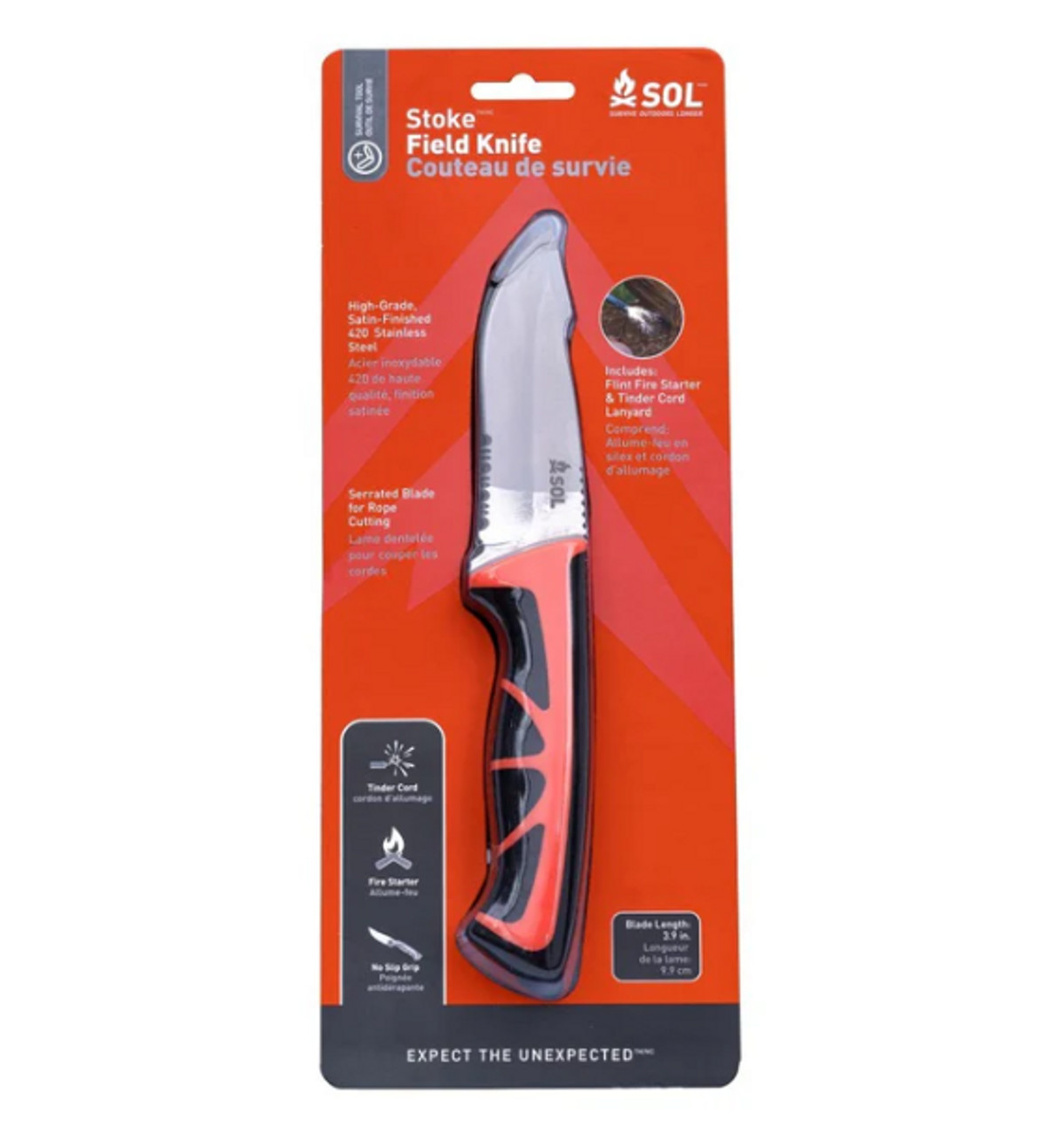 Survival Stoke Field Knife