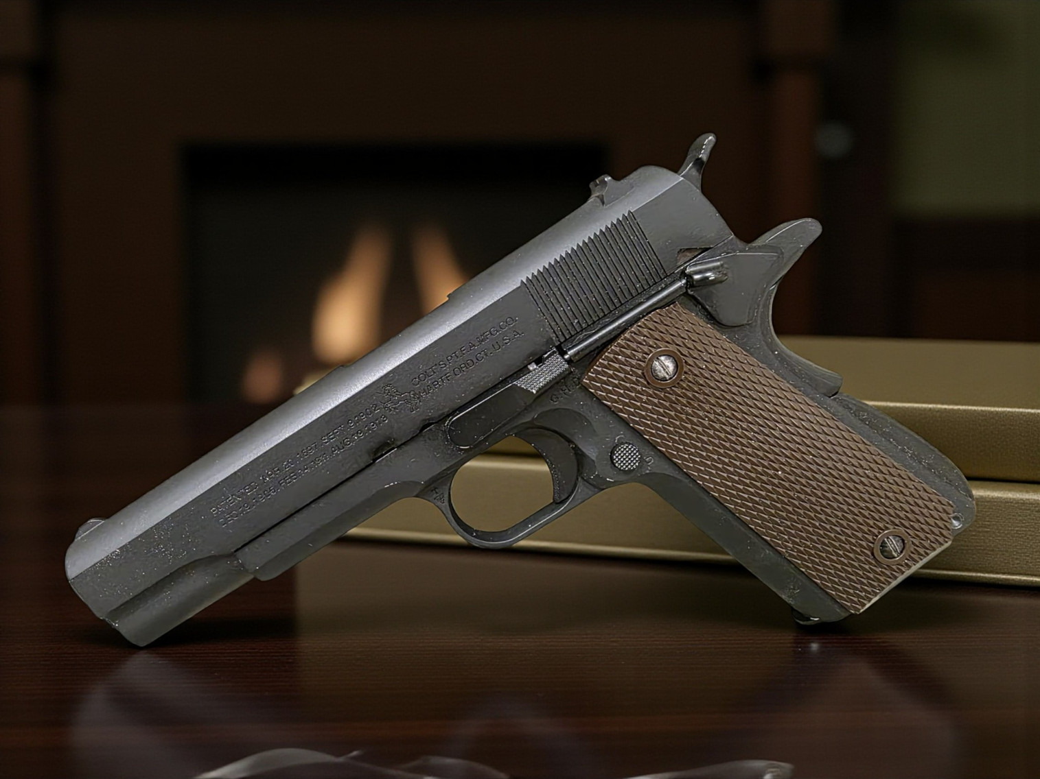 Cybergun Colt Licensed 1911A1 Airsoft Gas Blowback Pistol - USEDⓈ