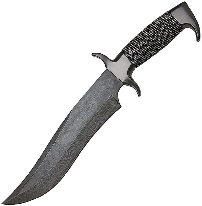 HIBBEN Highlander Bowie Damascus