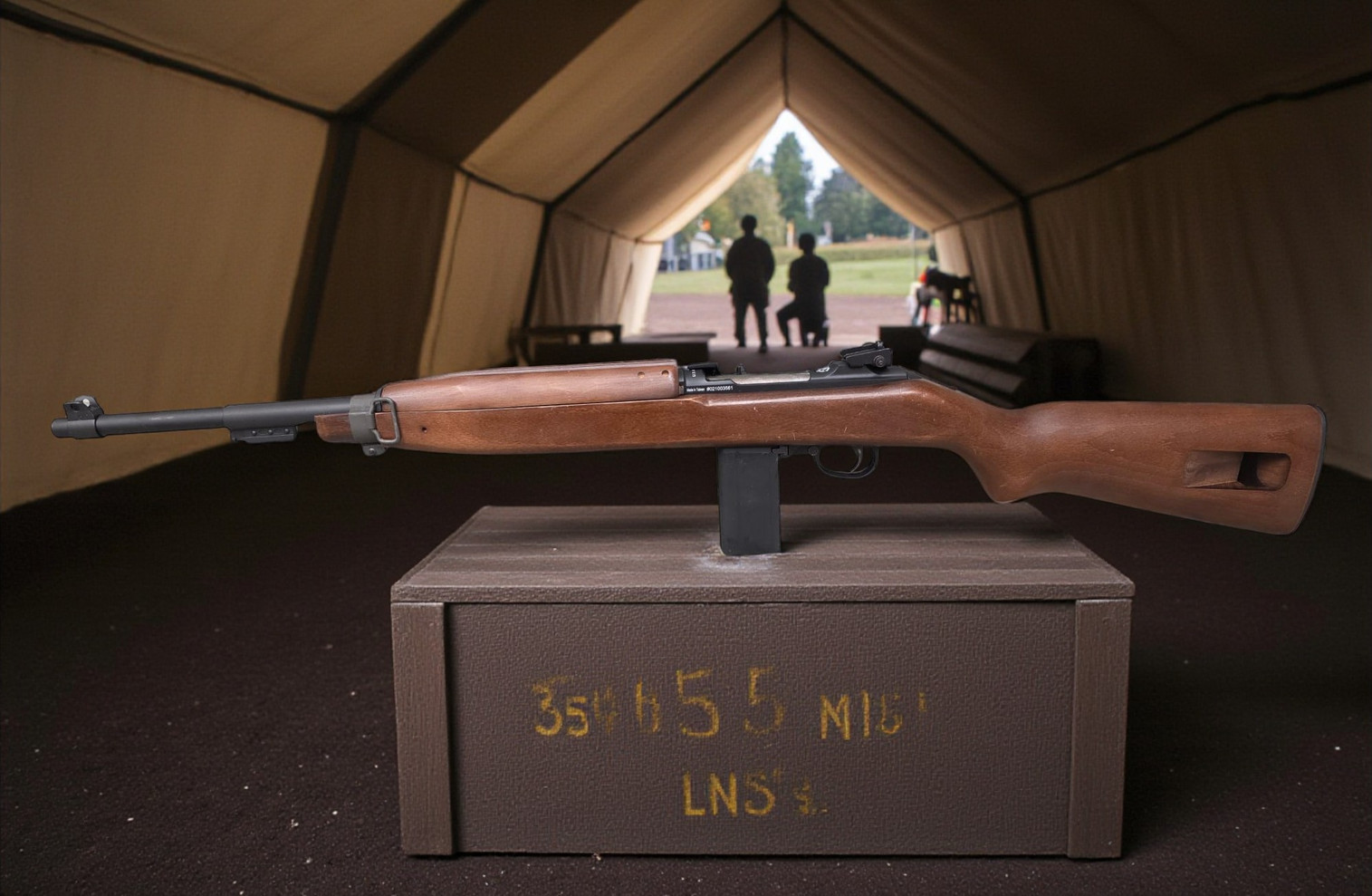 Springfield Armory Licensed M1 Carbine CO2 4.5mm Blowback Rifle - USEDⓈ