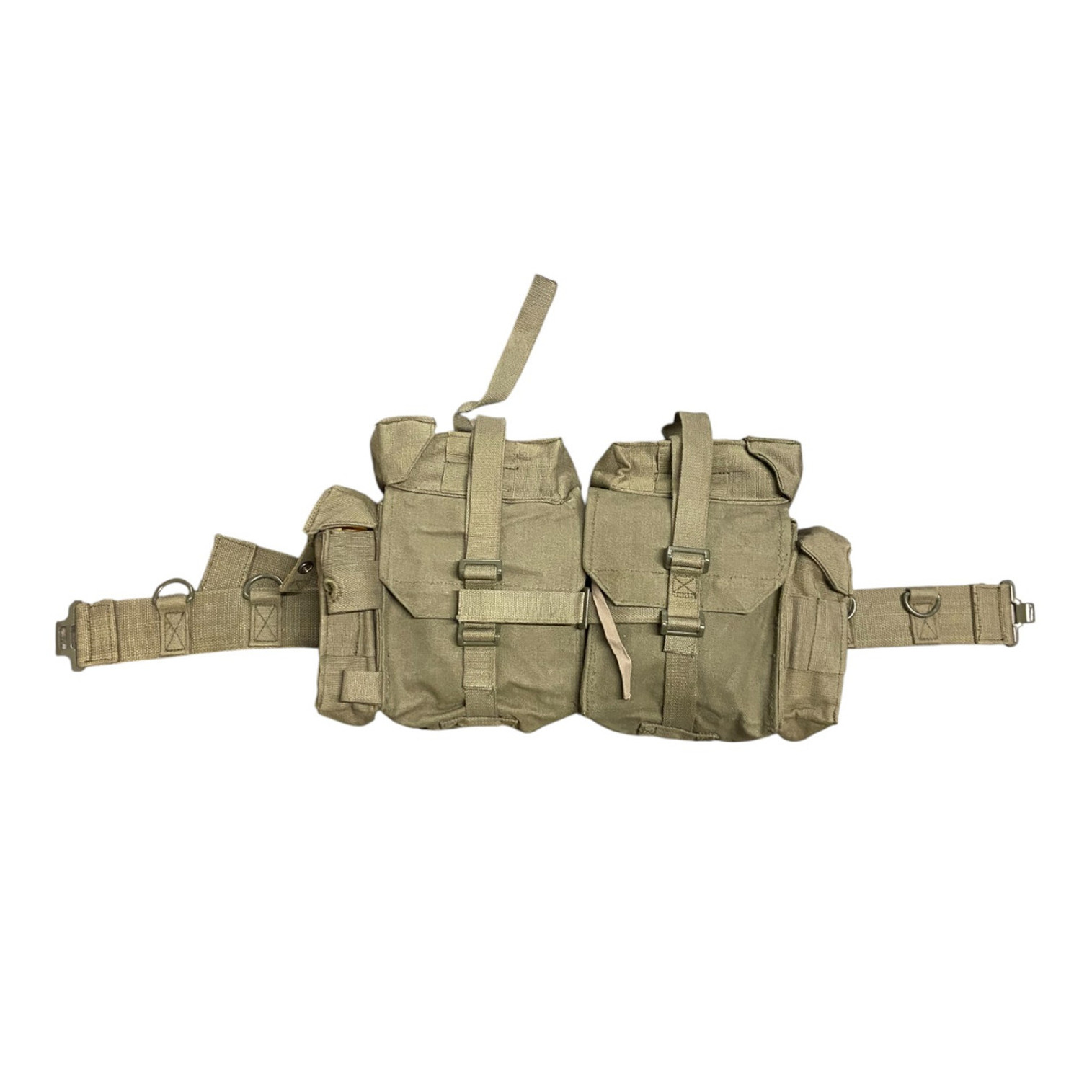 SADF Pattern 70' Webbing Belt & Kidney Pouches Assembly