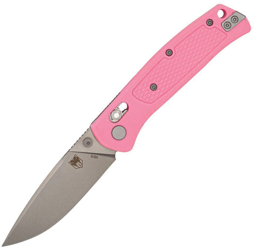 COBRATEC KNIVES EDC Scout Bar Lock Pink