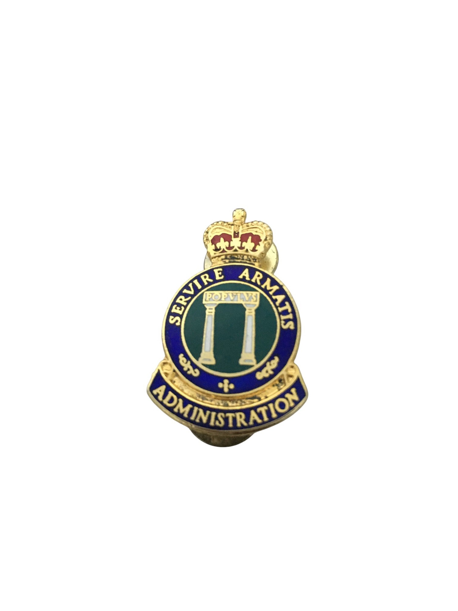 Canadian Armed Forces Administration Collar Dog (Singular)