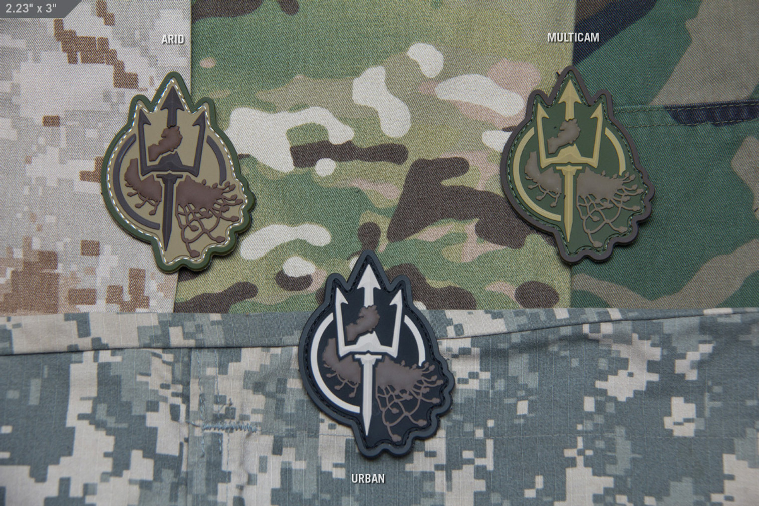 Costa Ludus Trident PVC - Morale Patch