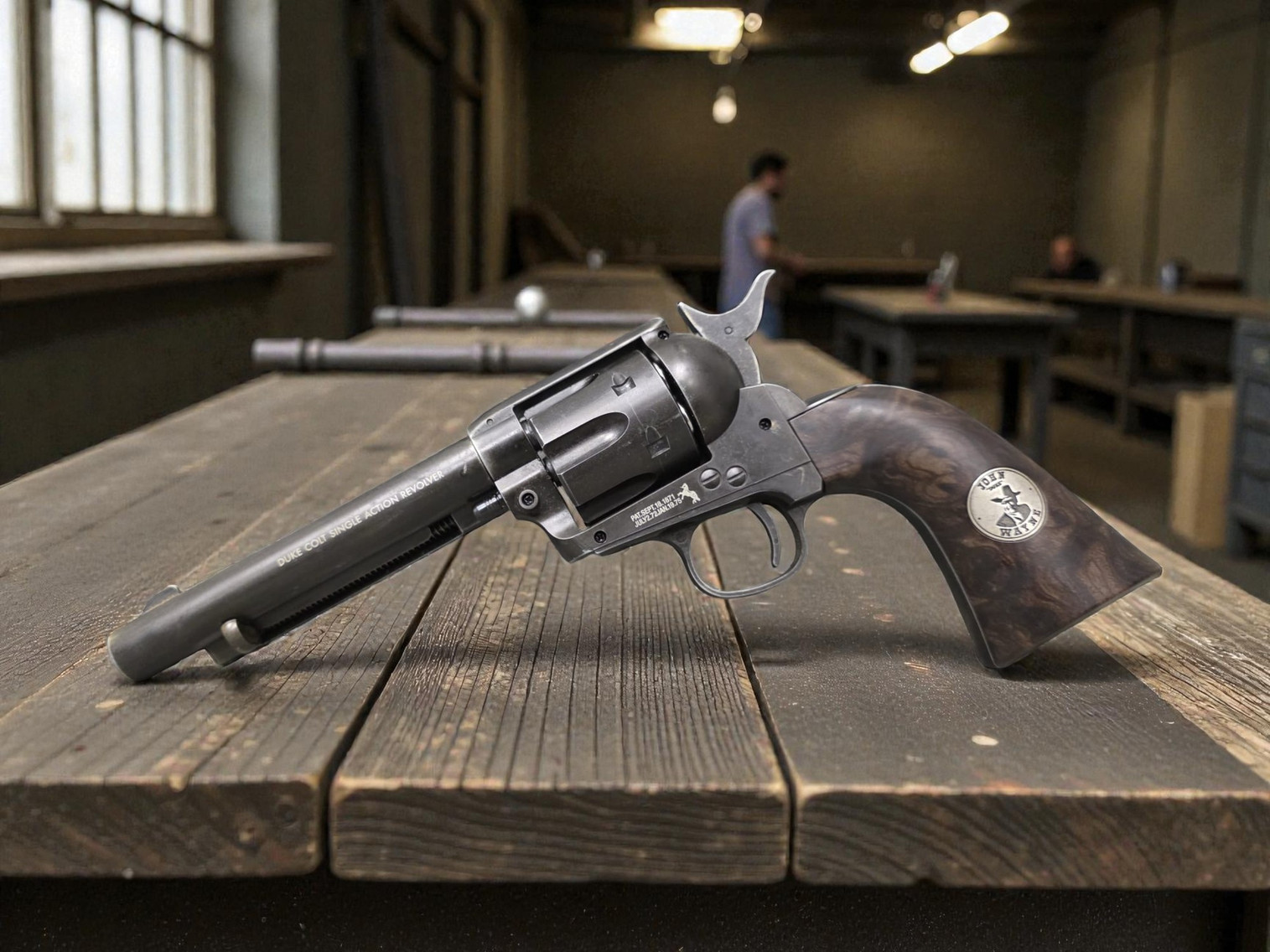 Duke Single Action Army Colt CO2 Powered 4.5mm Revolver - USEDⓈ