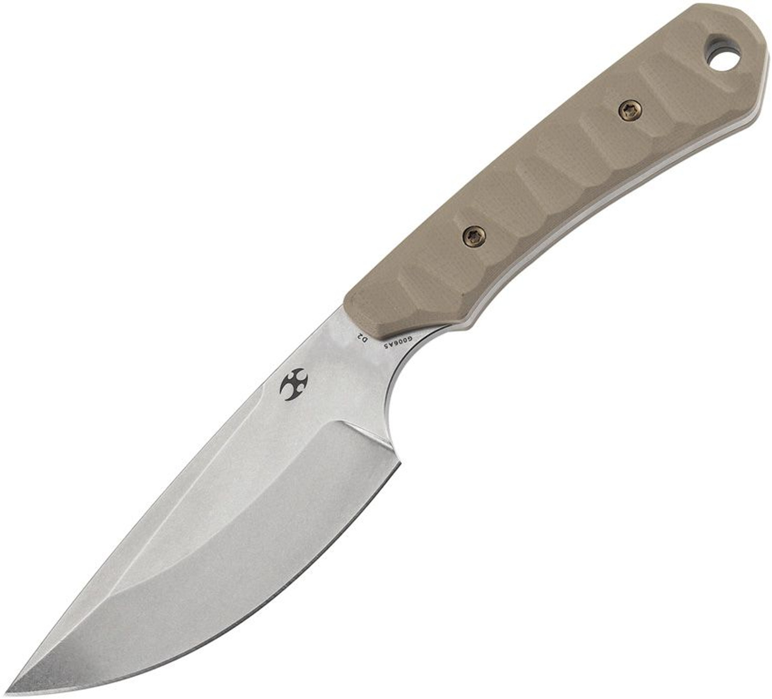 KANSEPT KNIVES Flank Fixed Blade Sand