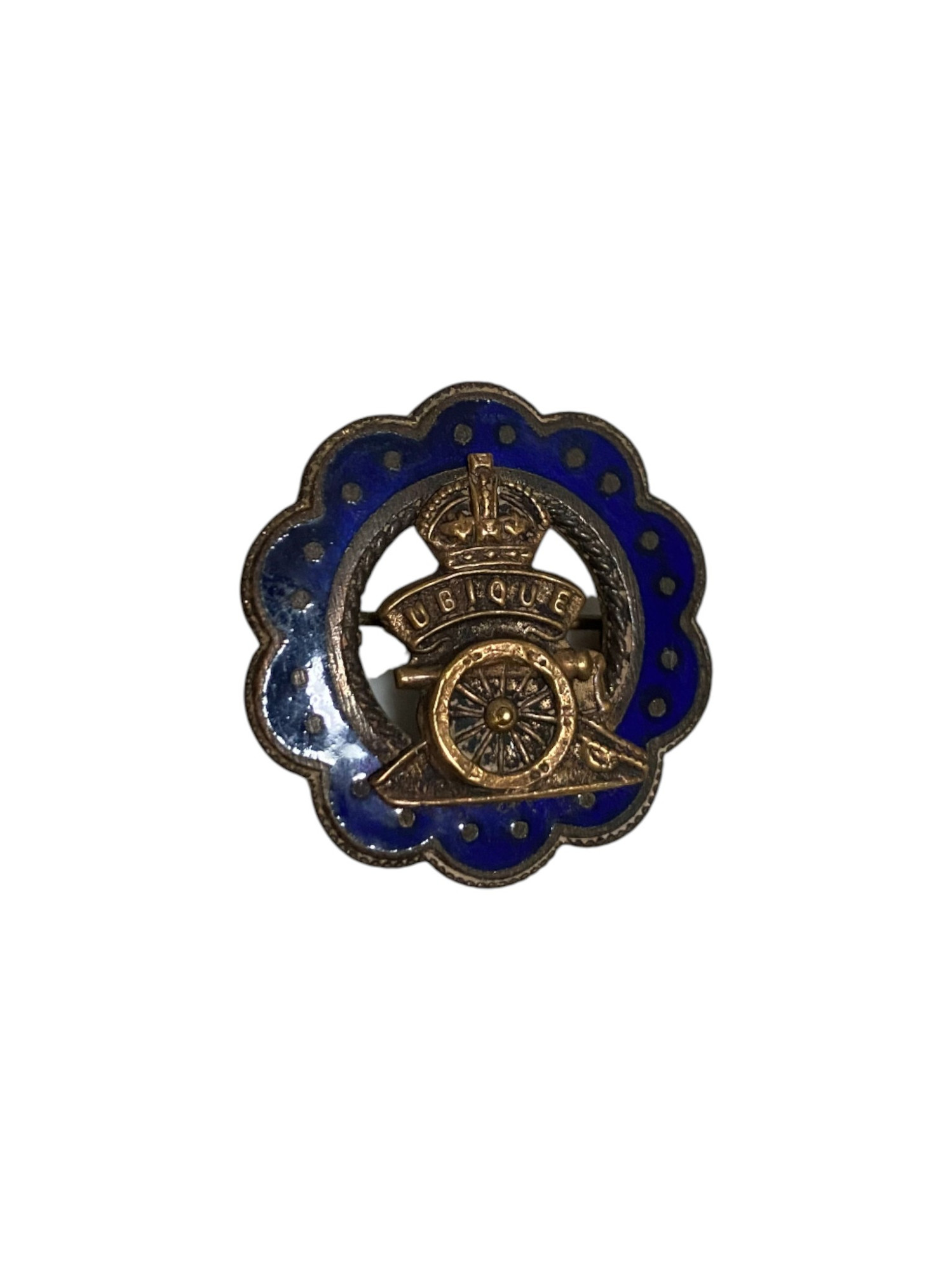 WW2 Royal Canadian Artillery Sweetheart Brooch