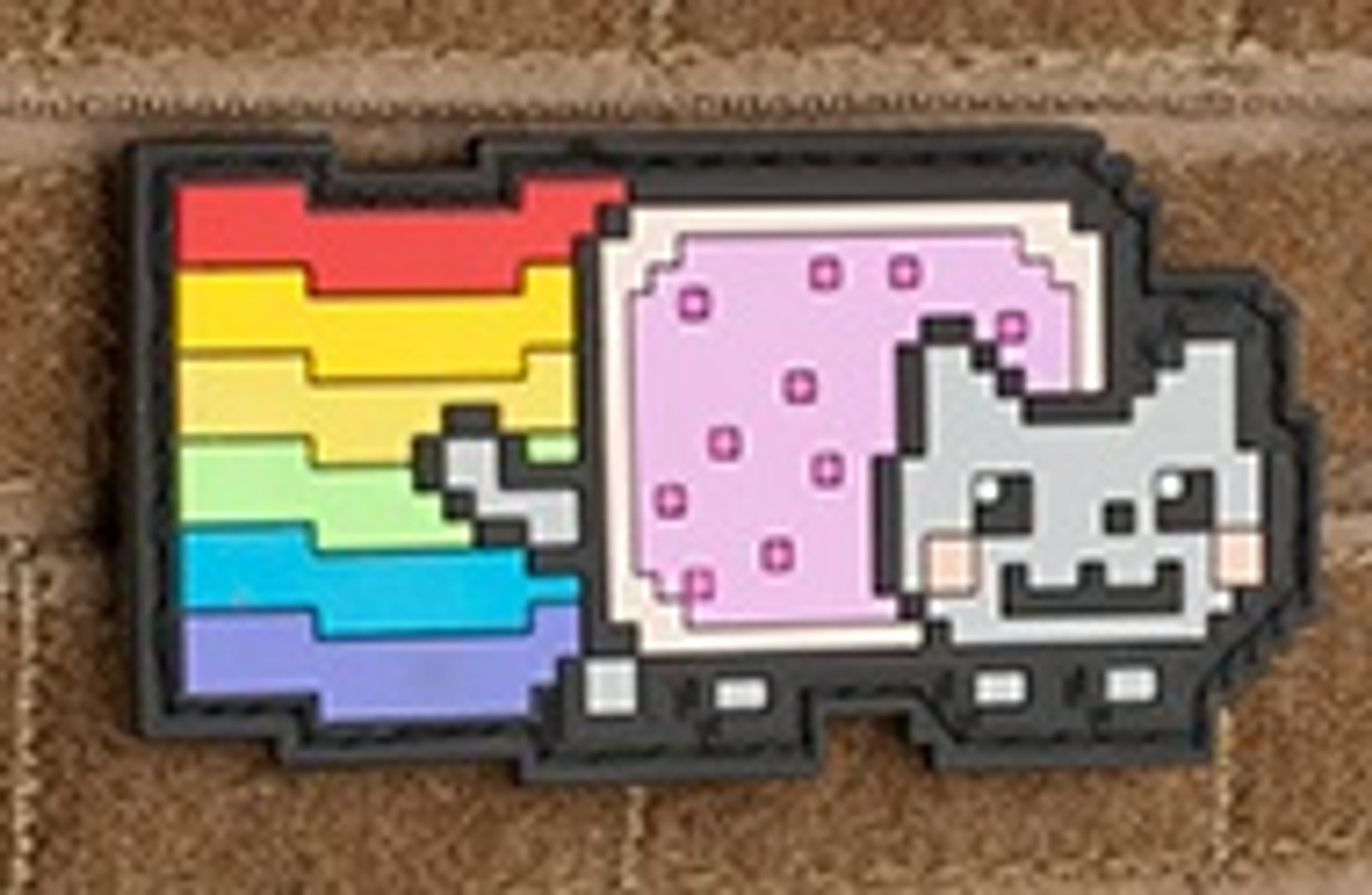 Aprilla Design PVC IFF Hook & Loop Pop Culture Series Patch (Model: Nyan Cat)