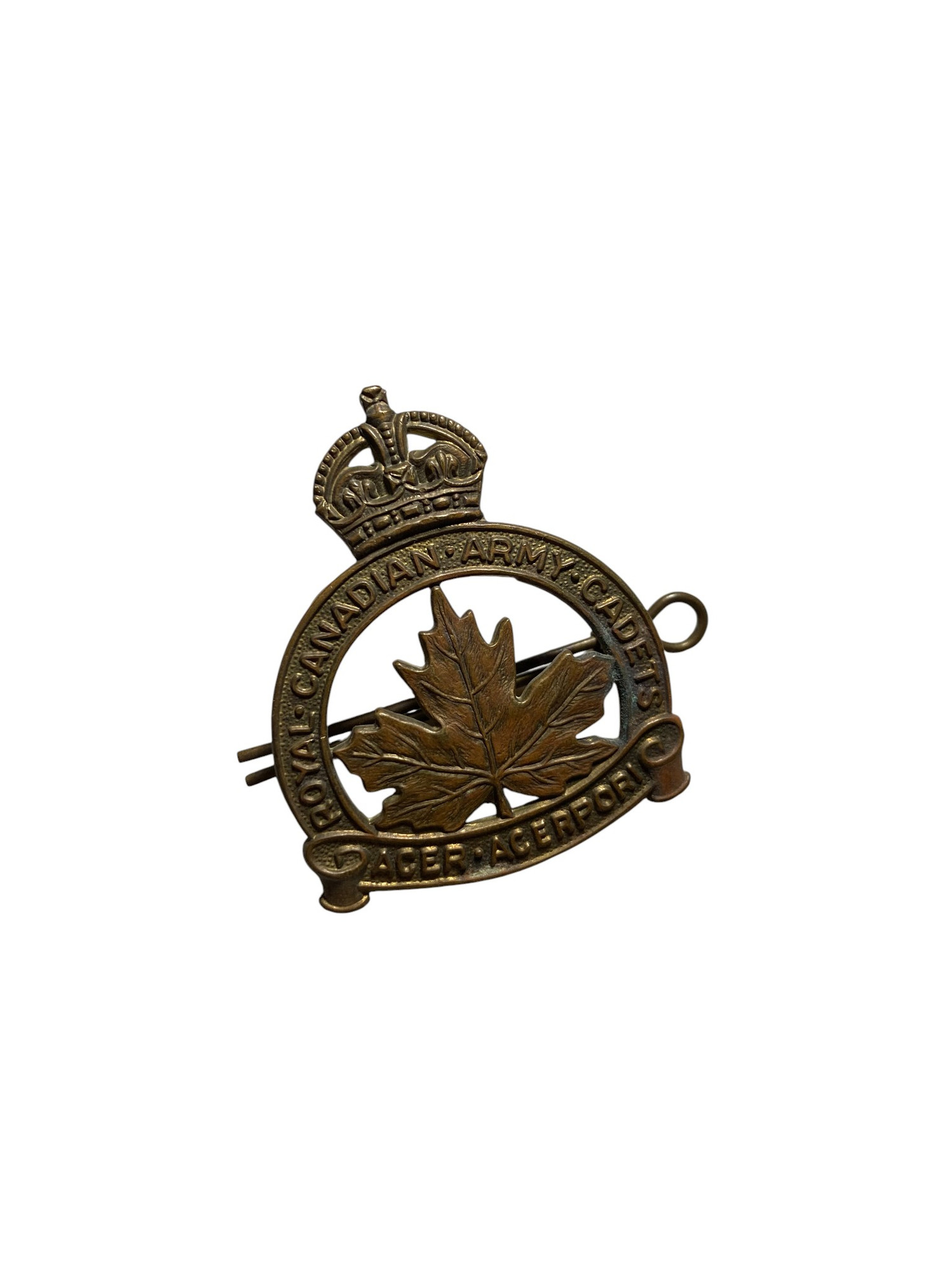 WW2/Post War Royal Canadian Army Cadet Cap Badge