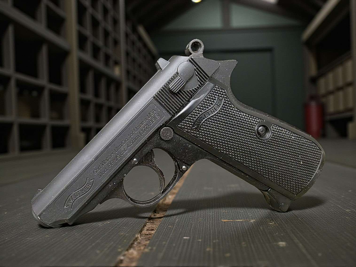 Umarex Walther PPK/S Co2 4.5mm Air Pistol - Package - USEDⓈ