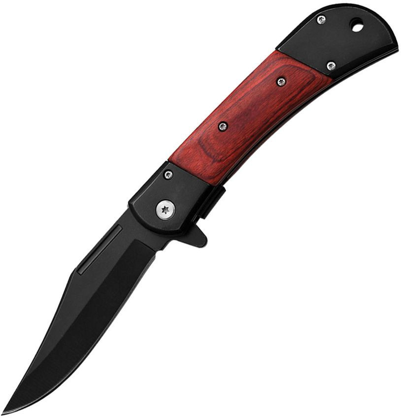 ELITEDGE Linerlock A/O Black/Wood