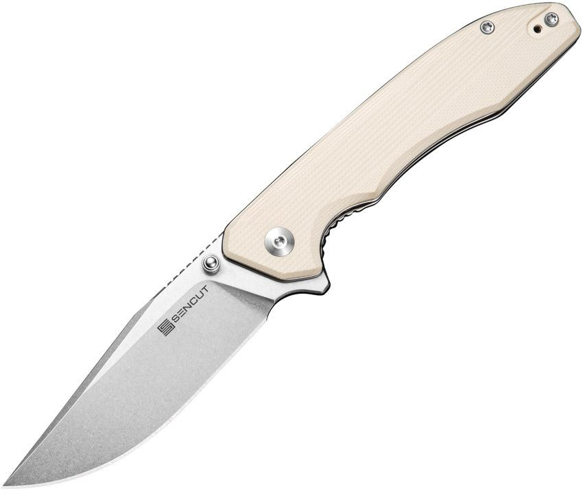 SENCUT Sylor Linerlock Ivory G10