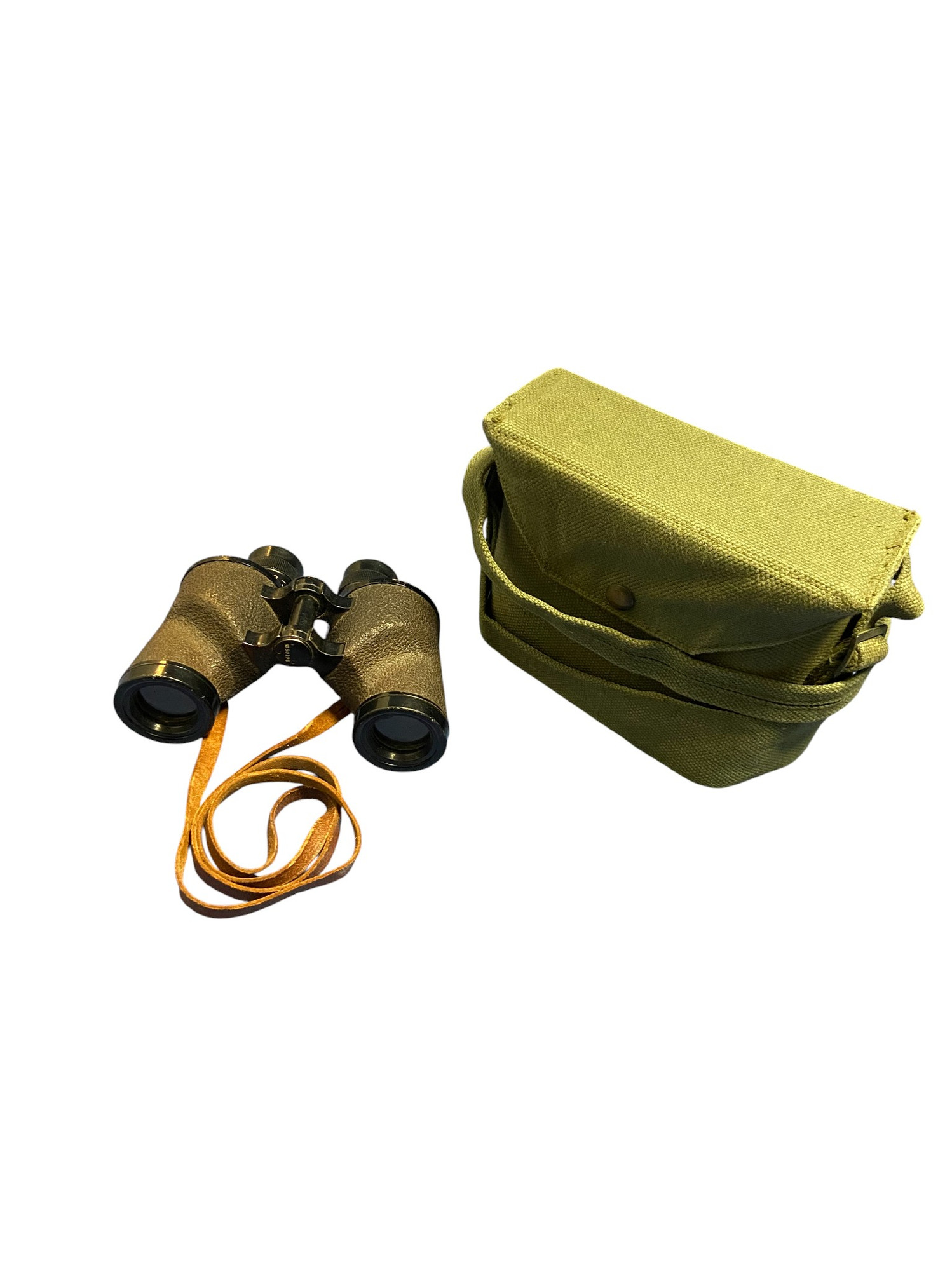 WW2 U.S. Army Nash-Kelvinator 1942 M3 6x30 Finder Reticle Binocular W/ Pattern 51' Case