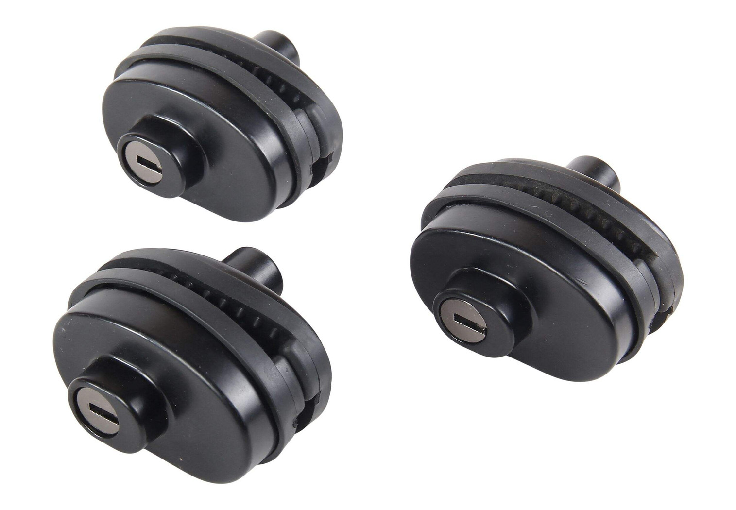 Huntshield 3-Key Gun Lock, Black, 3-Pk