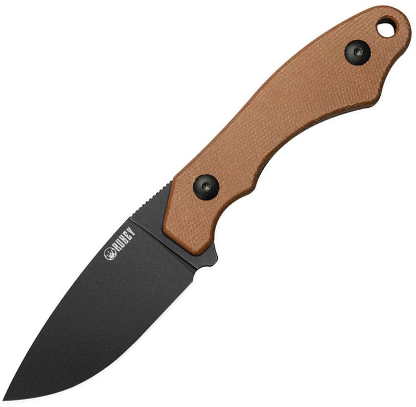 KUBEY TLB II Fixed Blade Brn Mic