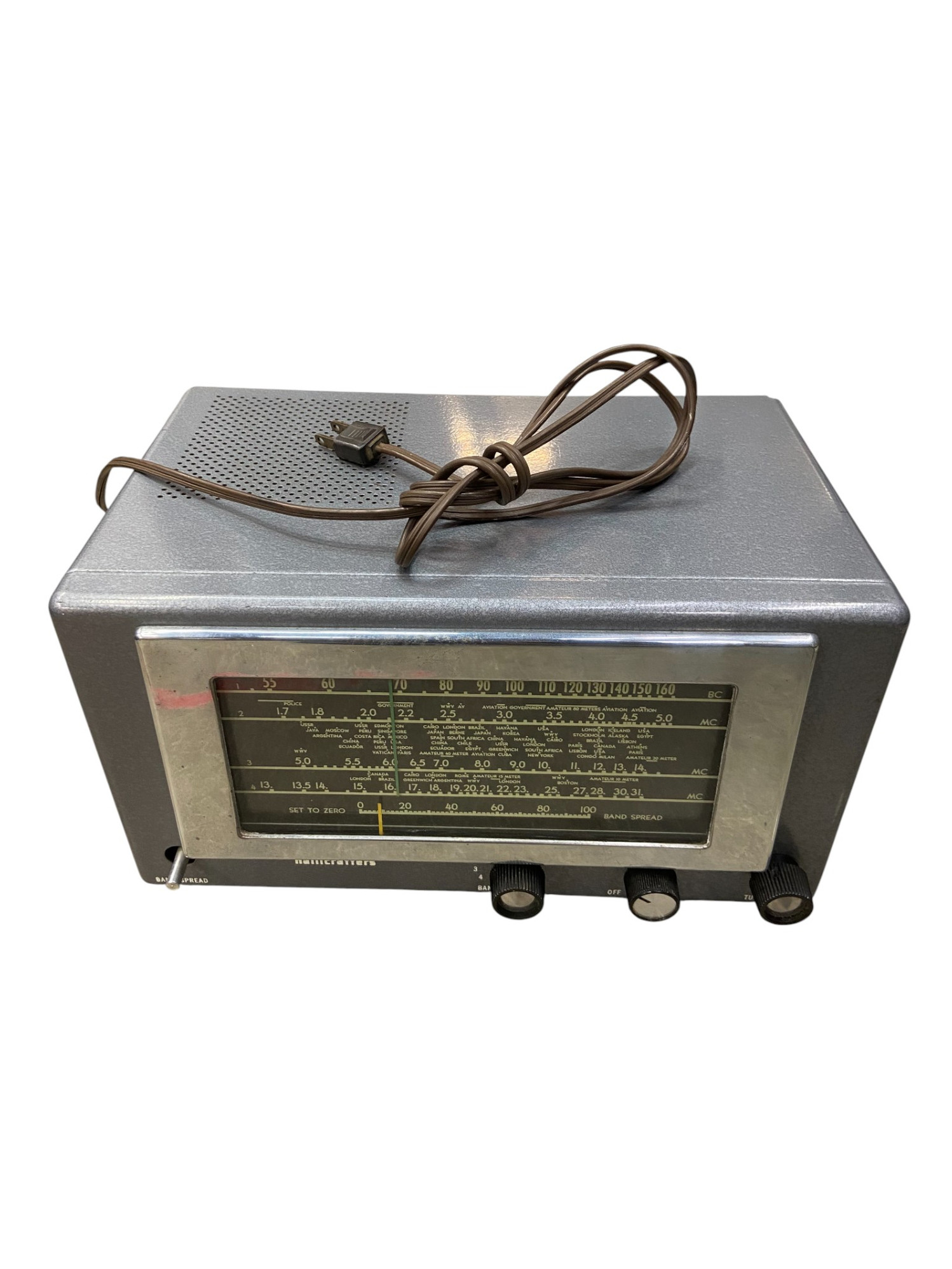 Vintage Hallicrafters Model 5R 100A Radio