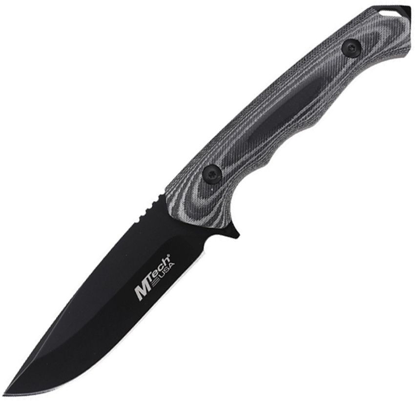 MTECH Fixed Blade Black Micarta