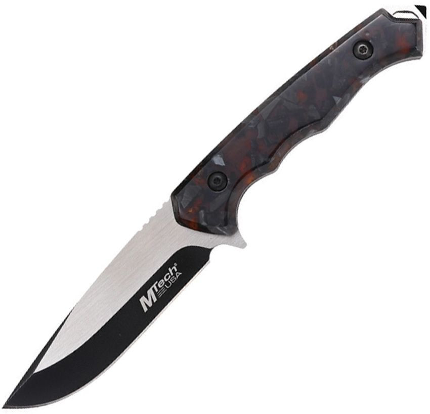 MTECH Fixed Blade Red Acrylic