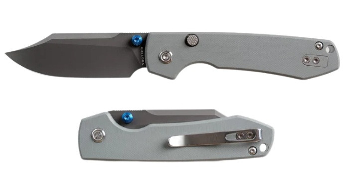 Vosteed Raccoon Folding Knife Destroyer Gray G10 Gray