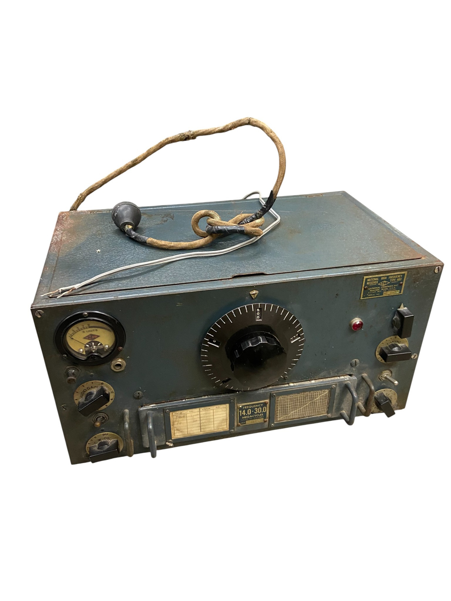 WW2 Royal Canadian Air Force National HR Radio/Receiver No. 10EU/841
