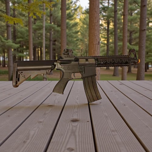 G&G CM16 Raider - M4 - Black  USEDⒹ (broken tip)