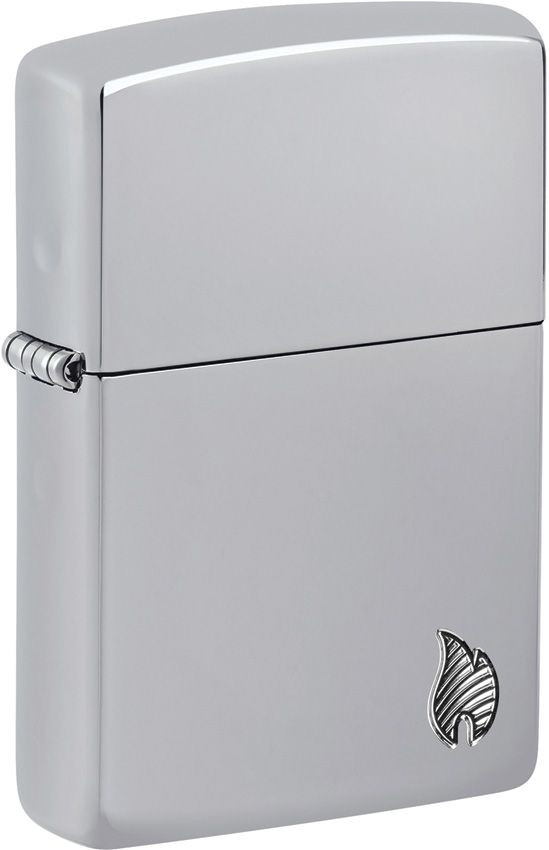 Zippo Armor Chrome Flame Lighter