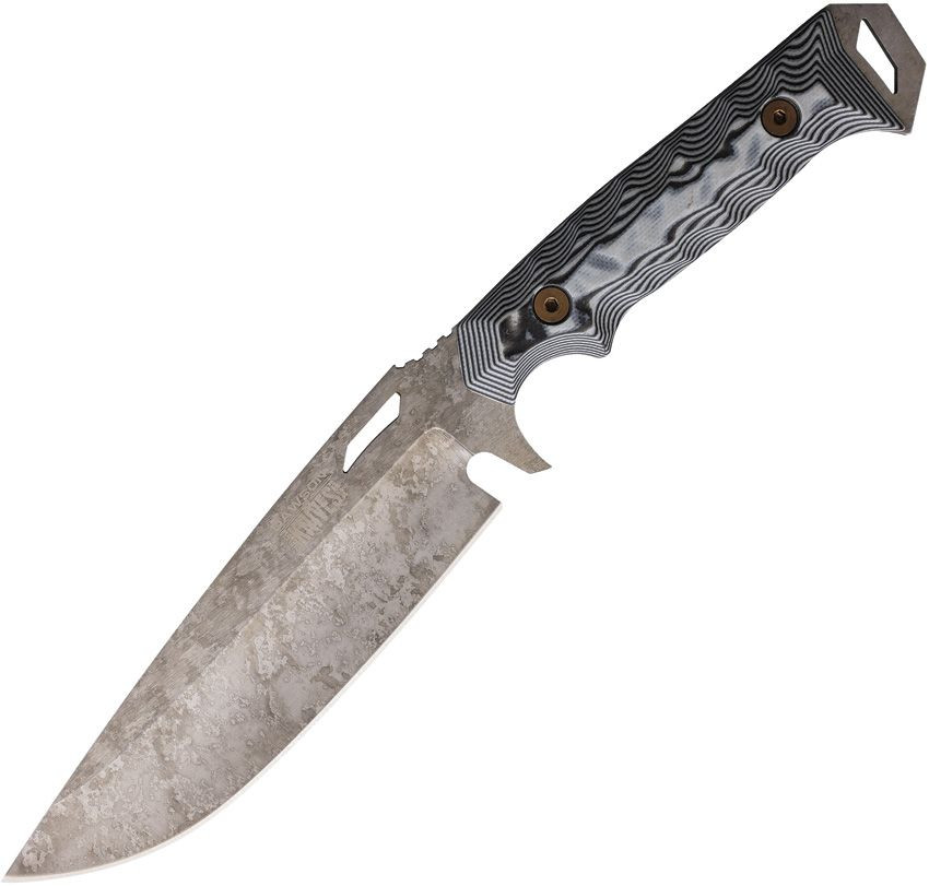 Dawson Knives Summit Fixed Blade Blk/Wht