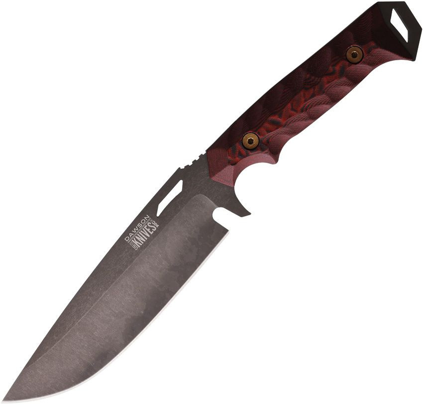 Dawson Knives Summit Fixed Blade Red/Black