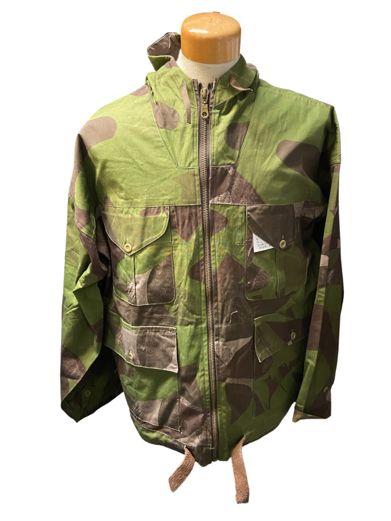 Kay Canvas Reproduction WW2 British Zippered Windproof Smock - Large