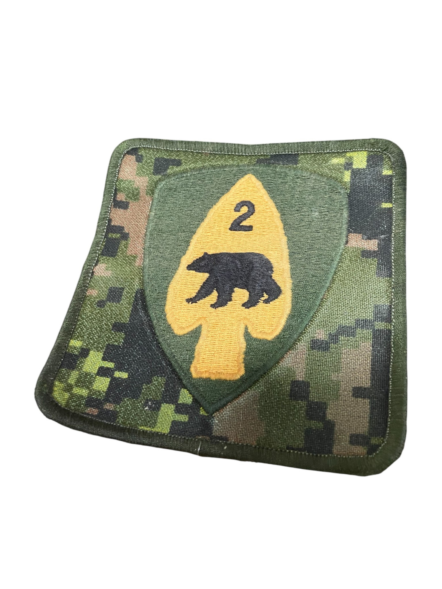 Canadian Armed Forces CADPAT 2nd Mechanized Brigade Group Patch