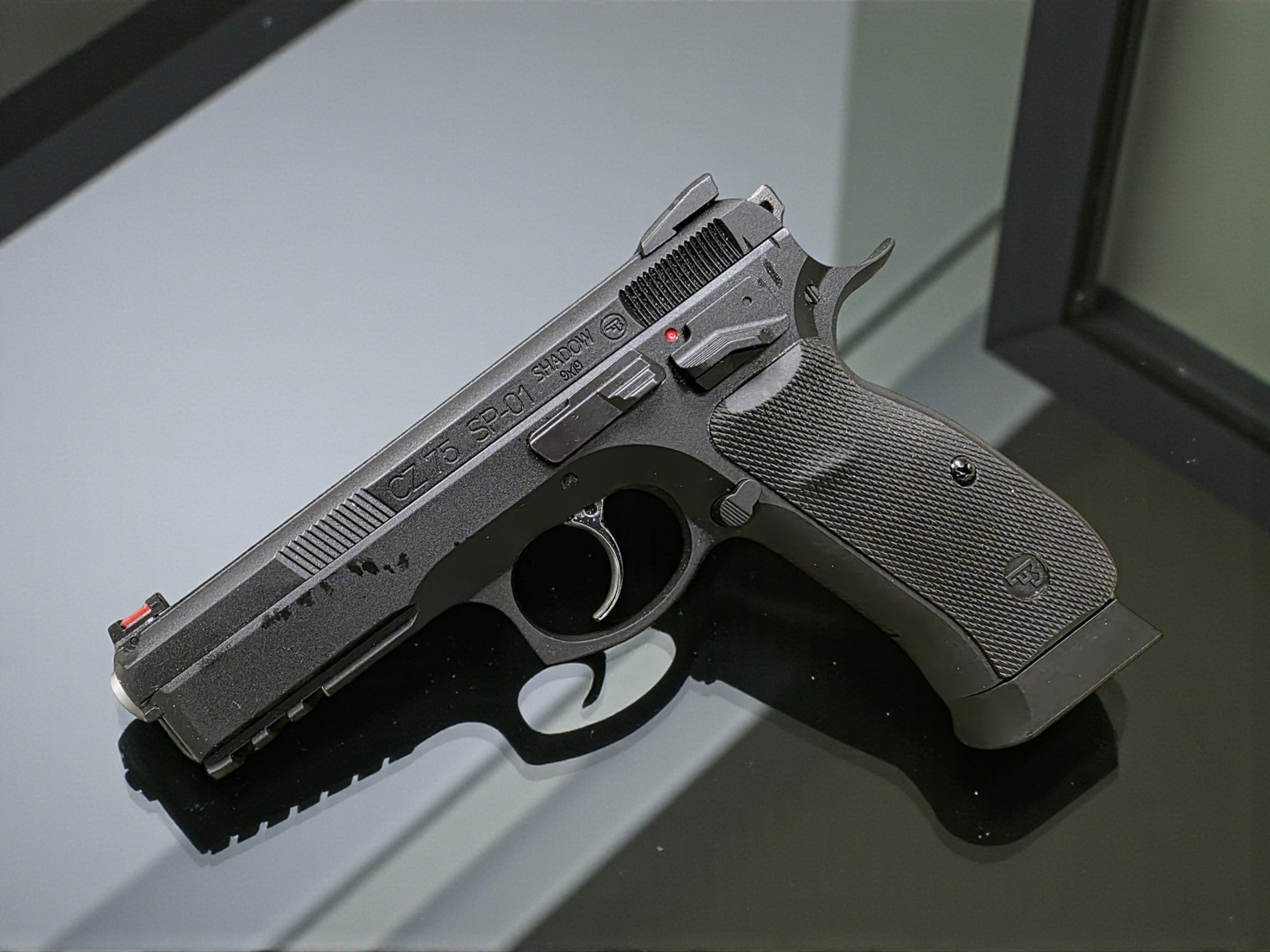 ASG CZ SP-01 Shadow .177 Cal CO2 Blowback Air Pistol - USEDⓈ